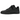 Adidas Forum Low Triple Black sneakers i en stilfuld sideprofil med sort læderoverdel, matchende snørebånd og klassisk sål