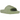 Adidas Adilette 22 Slides Magic Lime sneakers i en vinkel med futuristisk 3D-topografisk design og støbt fodseng