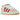 Adidas Campus 00s Crystal White Better Scarlet sneakers i sideprofil med hvid ruskind og røde detaljer