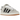 Adidas Campus 00s Crystal White Core Black sneakers i sideprofil med hvid læderoverdel, sorte tre striber og chunky snørebånd