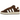 Adidas Campus 00s Bark sneakers sideprofil i brun ruskind med hvide 3-stripes og tykke snørebånd