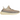 Adidas Yeezy Boost 350 V2 Ash Pearl sneakers i sideprofil med flerfarvet Primeknit overdel, snørebånd og stribet mellemsål