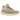 Adidas Yeezy Boost 350 V2 Ash Pearl sneakers i vinklet visning med Primeknit-overdel, snørebånd og ribbet mellemsål