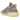 Adidas Yeezy Boost 350 V2 Ash Pearl sneakers i vinkelret visning med flerfarvet Primeknit-overdel, snørebånd og karakteristisk mellemsål