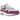 Nike Air Max 1 87 Bold Berry sneakers i sideprofil med lilla og hvide detaljer, mesh overdel og synlig Air enhed i sålen