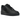 Nike Air Force 1 Low Black Carbon Fiber sneakers i vinklet profil med sort kulfibermønster, matchende snørebånd og hvid sål