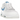 Nike Air Force 1 Low Evo White University Blue sneakers i sideprofil med hvid læderoverdel, lyseblå detaljer og klassisk sål