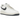 Nike Air Force 1 Low '07 White Obsidian Fir sneakers i sideprofil med hvid læderoverdel samt mørkeblå og grønne detaljer