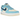 Nike Air Force 1 Low '07 Aquarius Blue Coconut Milk sneakers i sideprofil med lyseblå og hvide læderdetaljer samt snørebånd