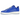 Nike Air Force 1 Low .SWOOSH 404 Error sneakers i et venstre sideprofil med blå læderoverdel og hvid sål