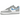 Nike Air Force 1 Low '07 Next Nature Wolf Grey University Blue sneakers i sideprofil med grå overdel og blå detaljer