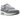 Nike Air Max 1 Dust Wolf Grey sneakers i sideprofil med grå overdel i mesh, ruskind og karakteristisk støddæmpende Air unit i sålen