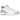 Air Jordan 3 Retro White Cobalt Bliss sneakers i vinkelret visning med hvid overdel og blå detaljer samt snørebånd