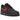 Nike Air Force 1 Low 07 LV8 Bred sneakers i en klassisk sideprofil med sort læderoverdel og rød swoosh samt hvid sål