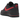 Nike Air Force 1 Low 07 LV8 Bred sneakers i en klassisk sideprofil med sort læderoverdel, rød svungken swoosh og hvid sål