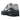 Nike Air Max 90 Reflective Anthracite sneakers i vinklet visning med mørk overdel og synlig Air enhed i hælen