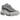 Nike Air Max 95 Light Smoke Grey Anthracite sneakers i sideprofil med grå og sorte lagdelt overdel samt synlige Air enheder i sålen