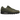 Nike Air Max 90 Reflective Swoosh Medium Olive sneakers i sideprofil med olivengrøn overdel og reflekterende swoosh-logo