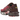 Nike Air Max Plus Burgundy Crush sneakers i vinkelret visning med mørkerød mesh overdel, bølgede detaljer og synlige Air enheder