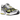 Nike Air Peg 2K5 Opti Yellow Metallic Silver sneakers i sideprofil med gule detaljer, sølvfarvede overlejringer og hvid mesh overdel