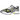 Nike Air Peg 2K5 Opti Yellow Metallic Silver sneakers i sideprofil med gule detaljer, sølvfarvede overlejringer og hvid sål