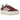 Adidas Gazelle Bold Shadow Red sneakers i sideprofil med rød ruskindsoverdel, hvide læderdetaljer og høj gummisål