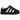 Adidas adiFOM Superstar Black White sneakers i vinklet visning med sort skumoverdel, hvide detaljer og klassisk skaltoe.