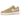Nike Air Force 1 Low Linen Canvas sneakers i en flot vinkel med lærredsoverdel, hvid swoosh og klassisk gummisål