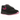 Nike Air Max 1 PRM Valentines Day Black sneakers i sideprofil med sort overdel, rød swoosh og synlig Air enhed i sålen