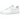 Nike Air Force 1 Low 07 White Aegean Storm sneakers i sideprofil med hvid læderoverdel, blå swoosh og klassisk sål