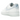 Nike Air Force 1 Low 07 White Aegean Storm sneakers i en vinkel med hvid læderoverdel og blå detaljer