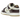 Nike Dunk Low LX Year Of the Snake sneakers i en vinkel med hvid overdel, snørebånd og detaljeret sål