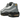 Nike Air Max 95 Cool Grey Sundial sneakers i vinkelret visning med grå overdel i mesh og gule snørebånd