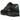 Nike Air Max 90 Black Tiffany sneakers i vinkelret visning med sort overdel, Tiffany-blå detaljer og synlig Air enhed i hælen