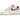 Nike Air Force 1 Low 07 LV8 Summit White Varsity Red Gum sneakers i sideprofil med hvid læderoverdel, røde detaljer og gummisål