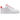 Nike Air Force 1 Low 07 White Pink Foam Metallic Silver Light Crimson sneakers i sideprofil med hvid overdel og lyserøde detaljer