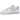 Nike Air Force 1 Low Cool Grey Photo Blue sneakers i sideprofil med grå overdel og blå detaljer samt hvid sål