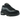 Nike Air Max 95 Big Bubble Batman sneakers i vinkelvisning med sorte og gule detaljer samt synlige Air enheder i mellemsålen