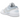 Air Jordan 1 Low SE Blue Tint Elephant Print sneakers i vinklet visning med lyseblå læderoverdel, elefantprint og hvid mellemsål
