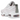 Nike Air Max 95 Big Bubble White University sneakers i sideprofil med hvid overdel, røde detaljer og synlige Air units i sålen