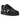 Nike Air Force 1 Low Retro SP BLACK Comme des Garcons Black sneakers i sideprofil med sort overdel i laeder og matchende saal
