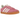 Adidas Gazelle Pink Fusion sneakers i sideprofil med lyserød ruskindsoverdel, hvide læderdetaljer og klassisk gummisål