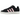 Adidas Campus 00s Core Black True Pink sneakers i sideprofil med sort overdel i ruskind, hvide 3-stripes og lyserøde snørebånd