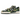 Adidas Forum 84 Low Bape 30th Anniversary Green Camo sneakers sideprofil med grønt camouflagemønster, hvide detaljer og gummisål
