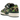 Adidas Forum 84 Low Bape 30th Anniversary Green Camo sneakers sideprofil med grønt camouflagemønster og hvide detaljer
