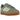 Adidas Gazelle Bold Silver Green Gum sneakers i sidemodel med grøn overdel i ruskind, sølvdetaljer og klassisk gummisål