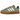 Adidas Gazelle Bold Silver Green Gum sneakers i sideprofil med grøn ruskind og gul gummisål