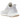 Adidas Ultra Boost 1.0 Cloud White Silver Metallic sneakers i vinkelret visning med hvid Primeknit overdel og sølvdetaljer