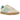 Adidas Gazelle 85 Crystal Sand Mint sneakers i sideprofil med beige ruskind, mintgrønne detaljer og hvid sål