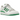 Adidas Forum Low White Green Lucid Pink sneakers i sideprofil med hvid læderoverdel, grønne detaljer og klassiske snørebånd